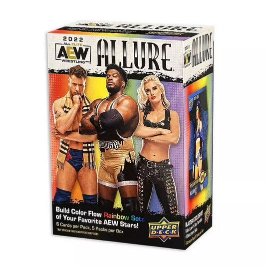 2022 Upper Deck Allure AEW Wrestling Blaster Box