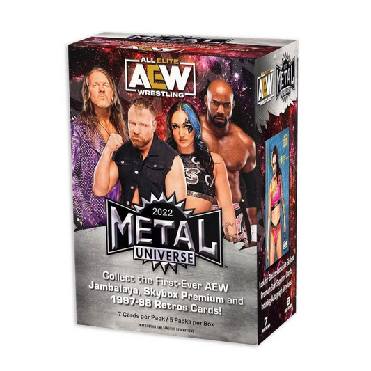 2022 Upper Deck Metal Universe AEW Wrestling Blaster Box