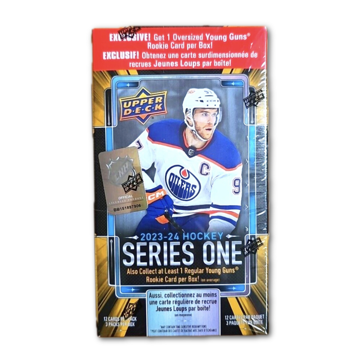 2023-24 Upper Deck Series 1 NHL Hockey Oversized YG Blaster Box