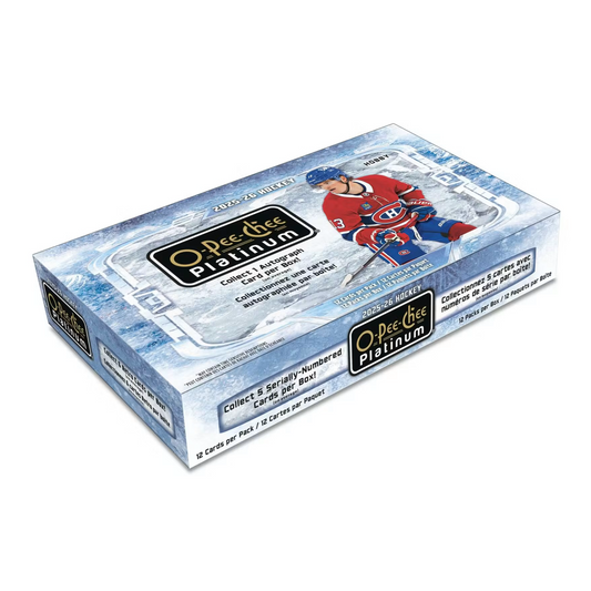 2025-26 Upper Deck O-Pee-Chee Platinum NHL Hockey Hobby Box | Local Legends Cards & Collectibles
