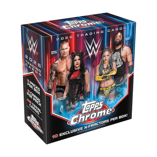 2026 Topps Chrome WWE Wrestling Mega Box | Local Legends Cards & Collectibles