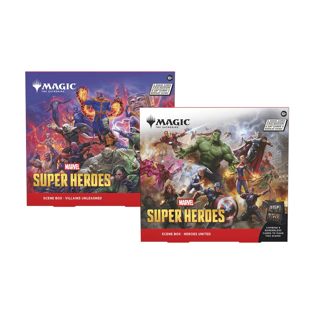 Magic: The Gathering Marvel Super Heroes Scene Box | Local Legends Cards & Collectibles
