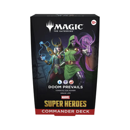 Magic: The Gathering Marvel Super Heroes Commander Deck Doom Prevails | Local Legends Cards & Collectibles