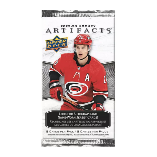 2022-23 Upper Deck Artifacts NHL Hockey Retail Pack