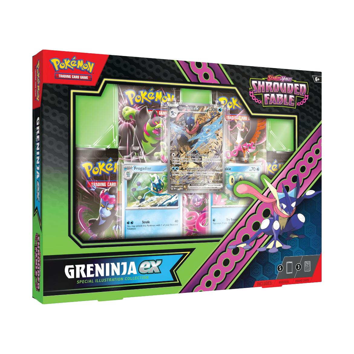 Pokémon Greninja EX Special Illustration Collection Box