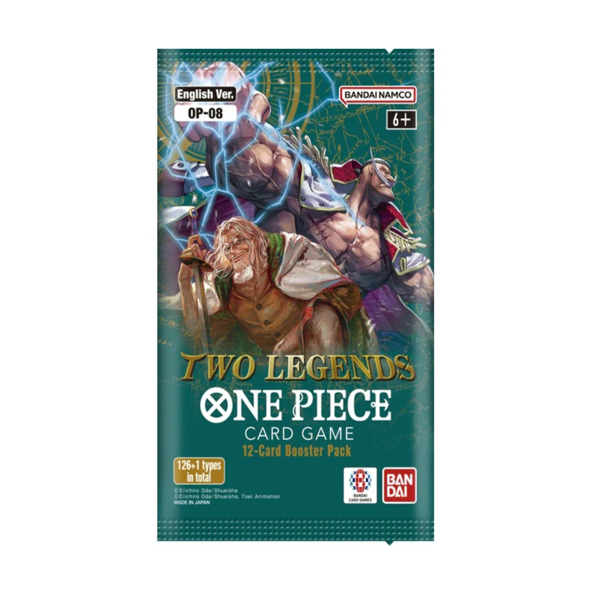 One Piece Two Legends English Booster Pack 0P-08