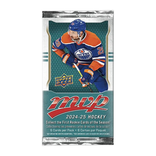 2024-25 Upper Deck MVP NHL Hockey Retail Pack