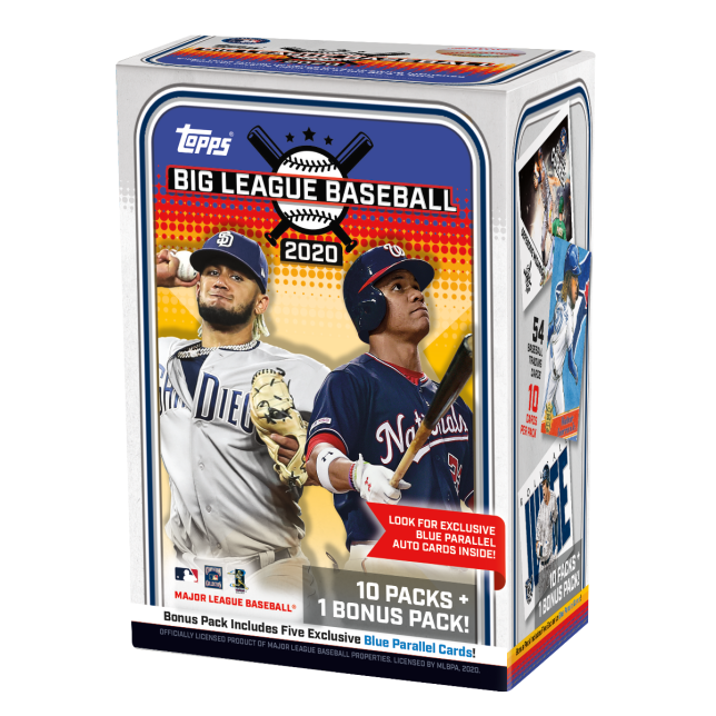 2020 Topps Big League MLB Baseball Blaster Box