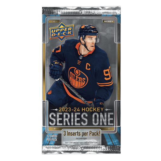 2023-24 Upper Deck Series 1 NHL Hockey Hobby Pack | Local Legends Cards & Collectibles