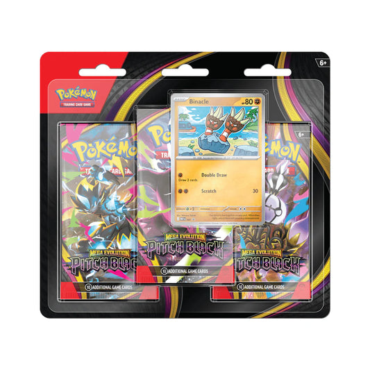 Pokémon Pitch Black 3 Pack + Promo Blister | Local Legends Cards & Collectibles