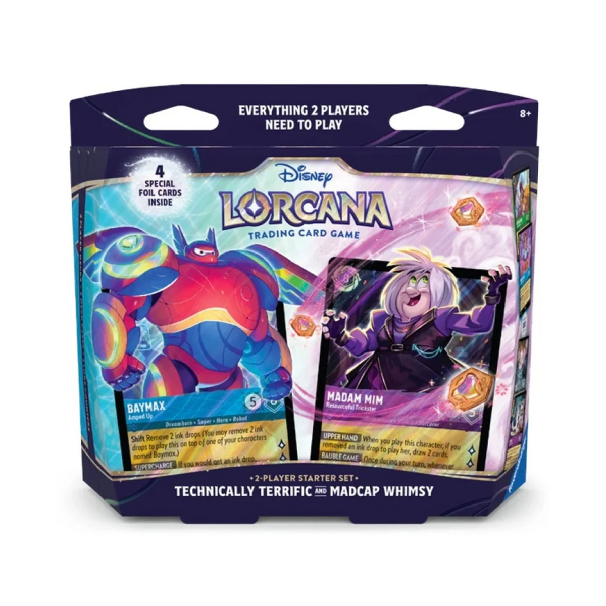 Disney Lorcana 2 Player Deck Technically Terrific & Madcap Whimsy | Local Legends Cards & Collectibles