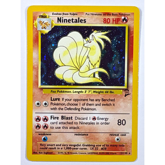 Ninetales Holo With Swirl* Rare 13/130 | Local Legends Cards & Collectibles