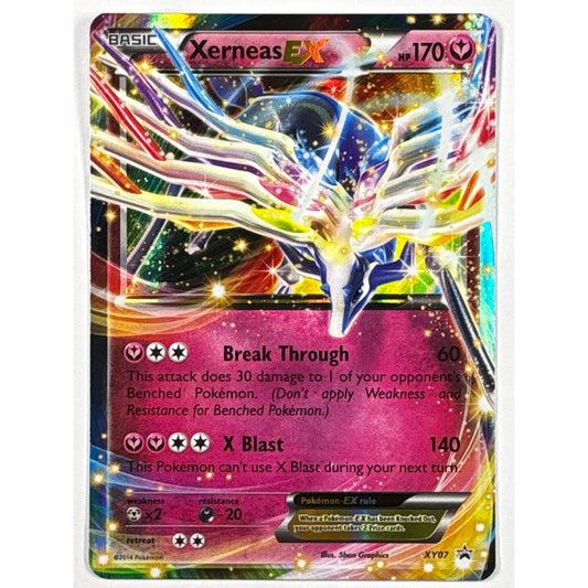 Xerneas EX Holo Black Star Promo XY07 | Local Legends Cards & Collectibles