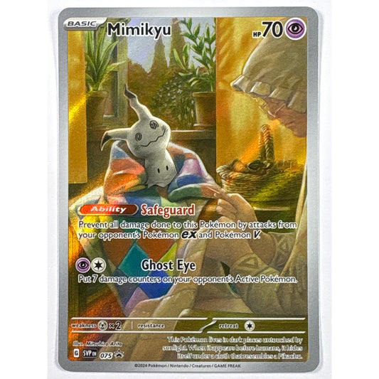 Mimikyu Holo Black Star Promo 075 | Local Legends Cards & Collectibles