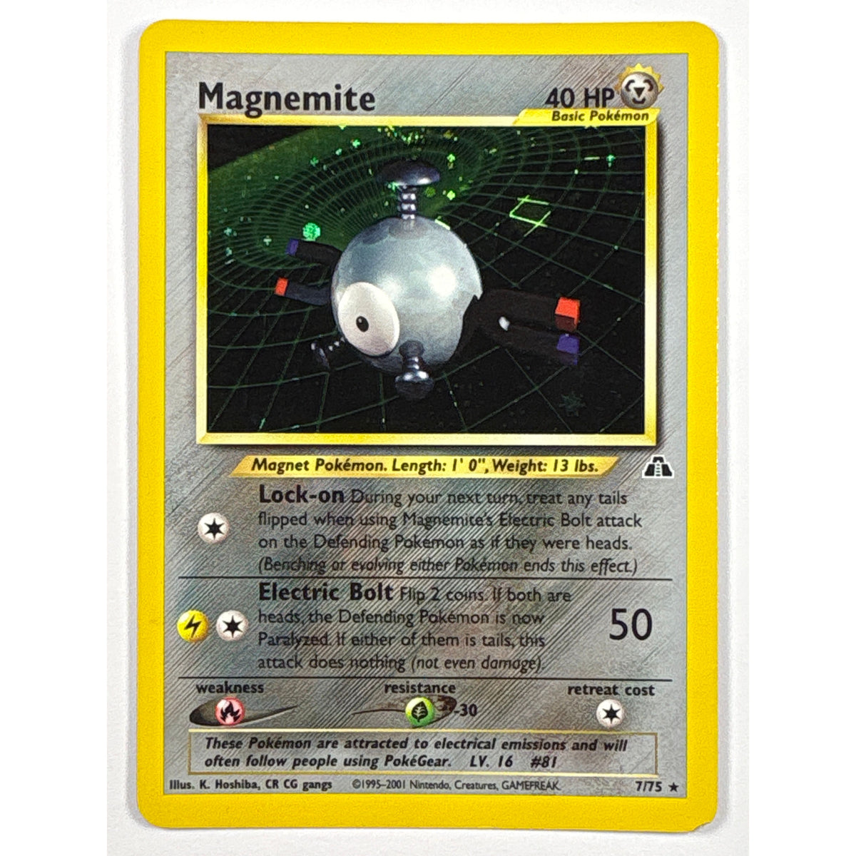 Magnemite Reverse Holo Rare 7/75 | Local Legends Cards & Collectibles