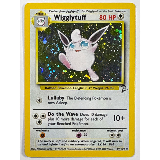 Wigglytuff Holo With Swirl* Rare 19/130 | Local Legends Cards & Collectibles