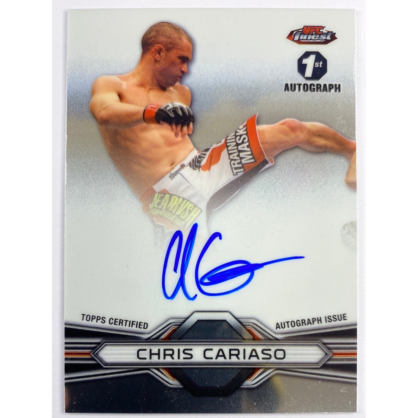 2013 Topps Finest Chris Cariaso 1st Auto