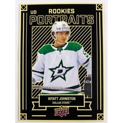 2022-23 Series 2 Wyatt Johnston Rookies Portraits | Local Legends Cards & Collectibles