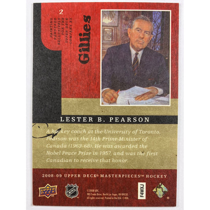 2008-09 Upper Deck Lester B. Pearson Canvas