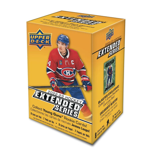 2022-23 Upper Deck Extended Series NHL Hockey Blaster Box