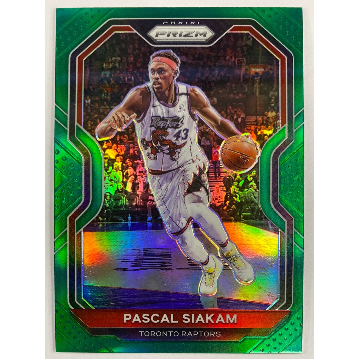 2020-21 Panini Prizm Pascal Siakam Green Holo Prizm