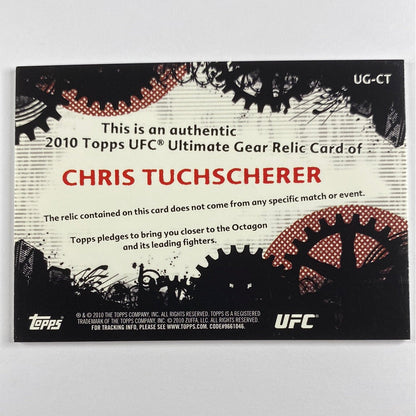 2010 Topps Chris Tuchscherer Ultimate Gear