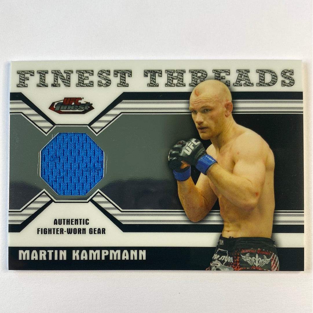 2011 Topps Finest Martín Kampmann Finest Threads