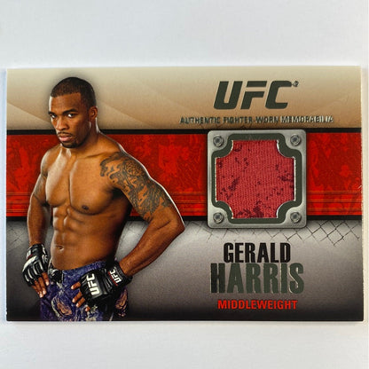 2011 Topps Title Shot Gerald Harris Fighter Worn Relic /88