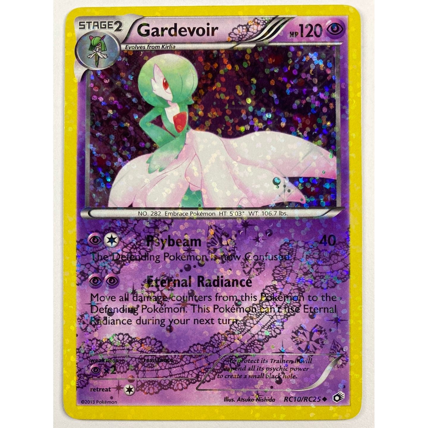 Gardevoir Holo Uncommon RC10/RC25