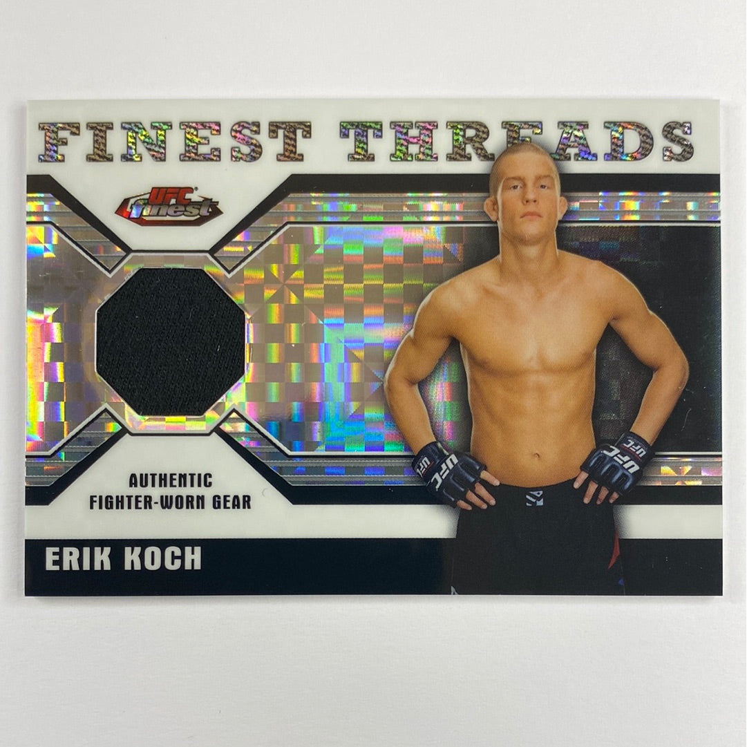 2011 Topps Finest Erik Koch Finest Threads X-Fractor /188