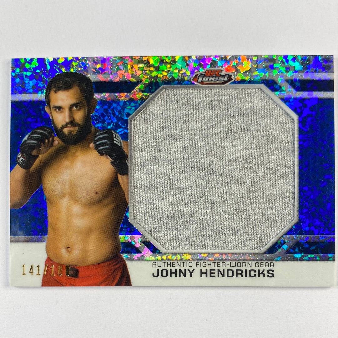 2013 Topps Finest Johnny Hendricks X-Fractor Jumbo Finest Threads /188