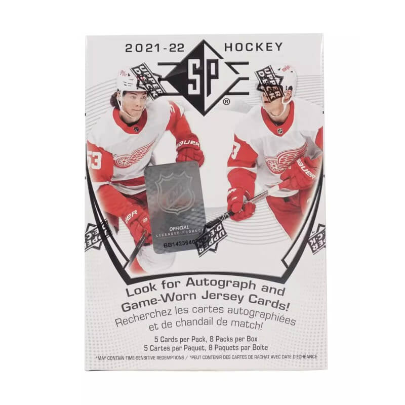 2021-22 Upper Deck SP Hockey Blaster Box