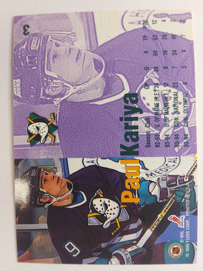 1995-96 Fleer Paul Kariya RC