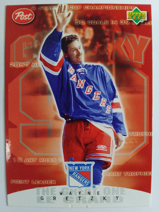 1998-99 Upper Deck Post Wayne Gretzky Final Farewell