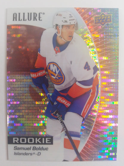 2023-24 Allure Samuel Bolduc Red Rainbow RC