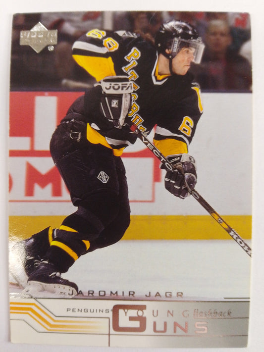 2000-01 Upper Deck Jaromir Jagr Young Guns Flashback