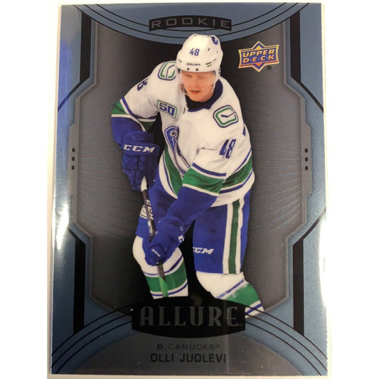  2020-21 Allure Olli Juolevi Rookie Card  Local Legends Cards & Collectibles