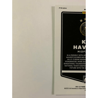 2021-22 Donruss Optic Kai Havertz Silver Holo Prizm