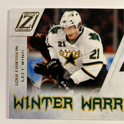 2011-12 Zenith Loui Eriksson Winter Warriors Patch