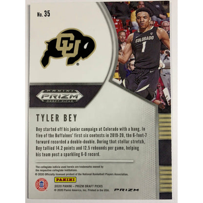  2020 Prizm Draft Picks Tyler Bey Silver Prizm RC  Local Legends Cards & Collectibles