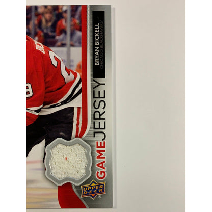 2014-15 Upper Deck Series 1 Bryan Bickell (Bloody) Game Jersey