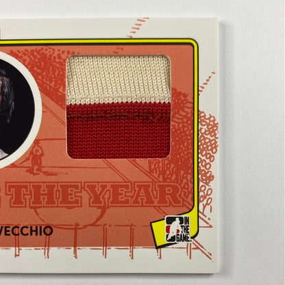 2009-10 In The Game Alex Delvecchio 1972 The Year Jersey Patch