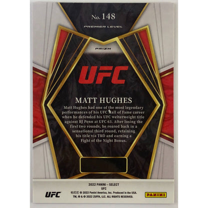 2022 Select Matt Hughes Shimmer Prizm