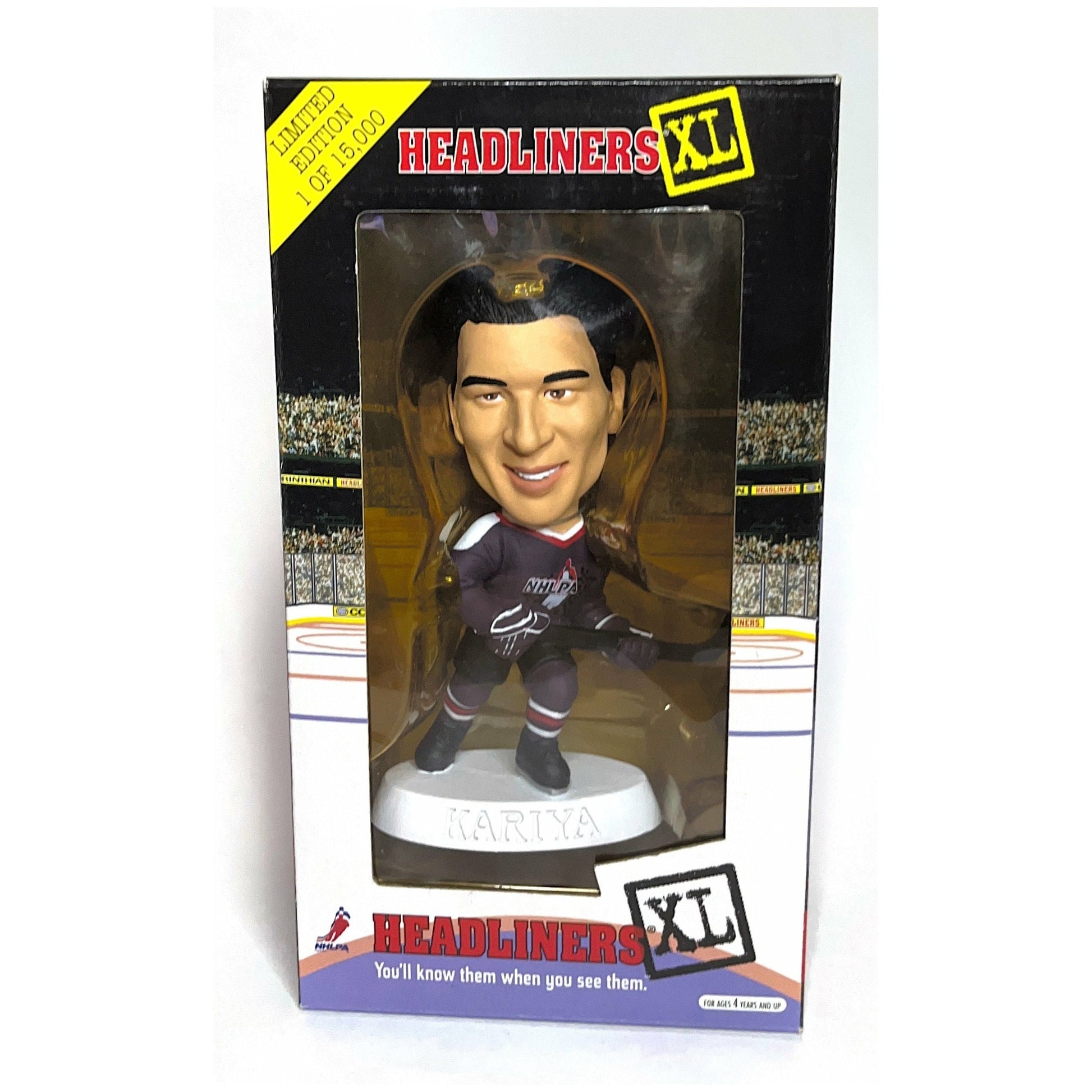 1998 HEADLINERS XL Paul Kariya Limited Edition #/15,000 Figure | Local Legends Cards & Collectibles