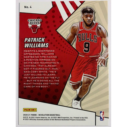 2020-21 Revolution Patrick Williams Rookie Card