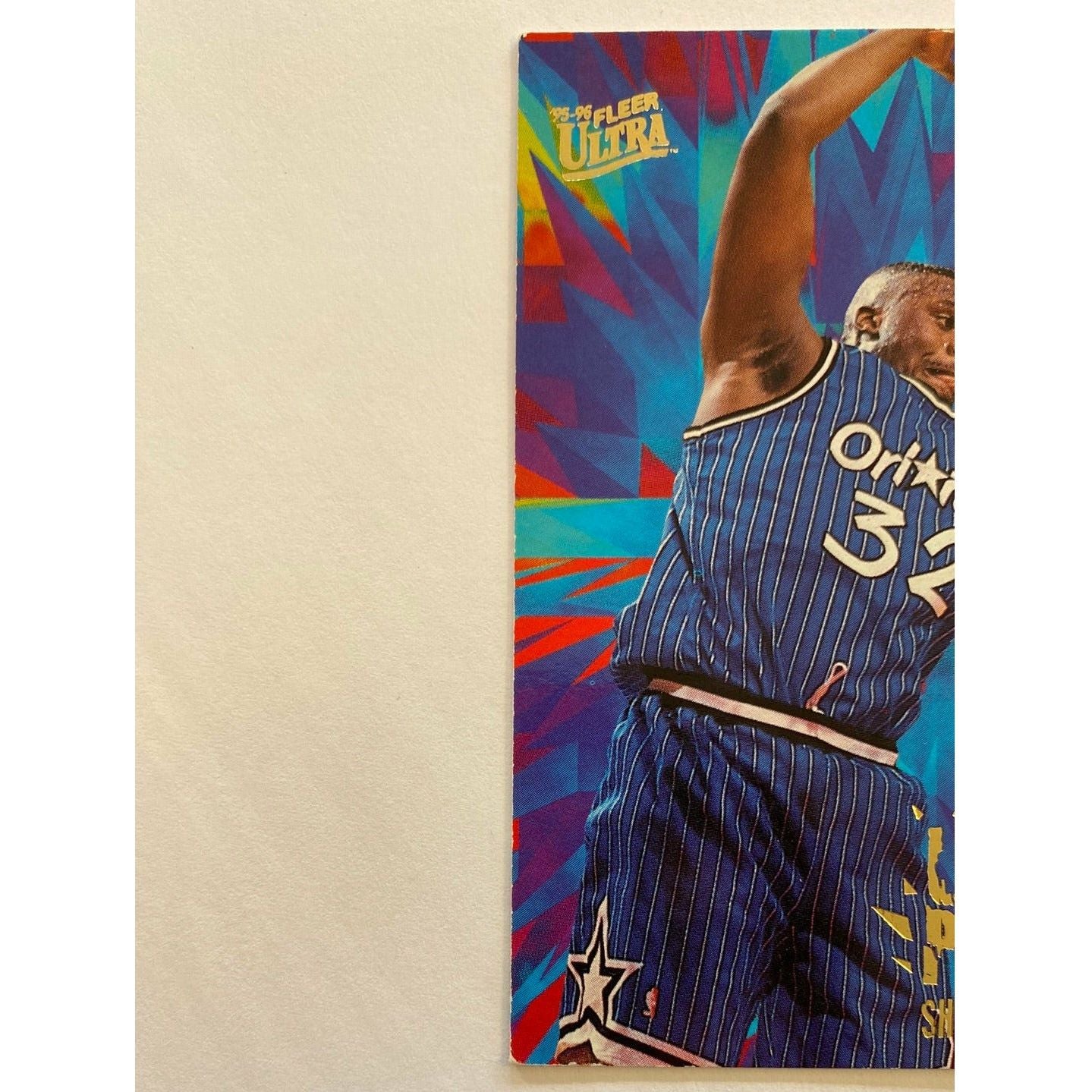  Shaquille O'Neal Card 1994-95 Fleer Triple Threats #7 :  Collectibles & Fine Art