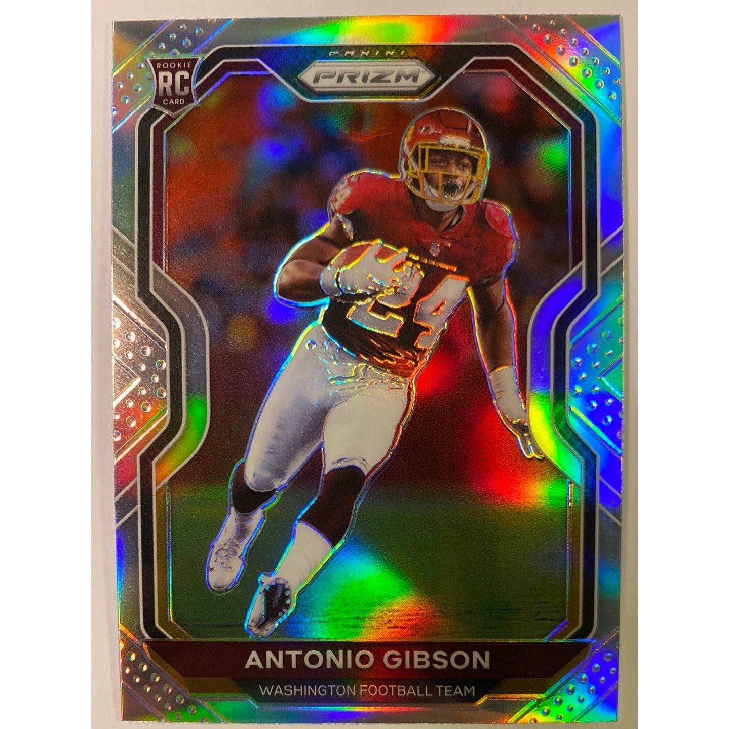  2020 Panini Prizm Antonio Gibson Silver Holo Prizm RC  Local Legends Cards & Collectibles