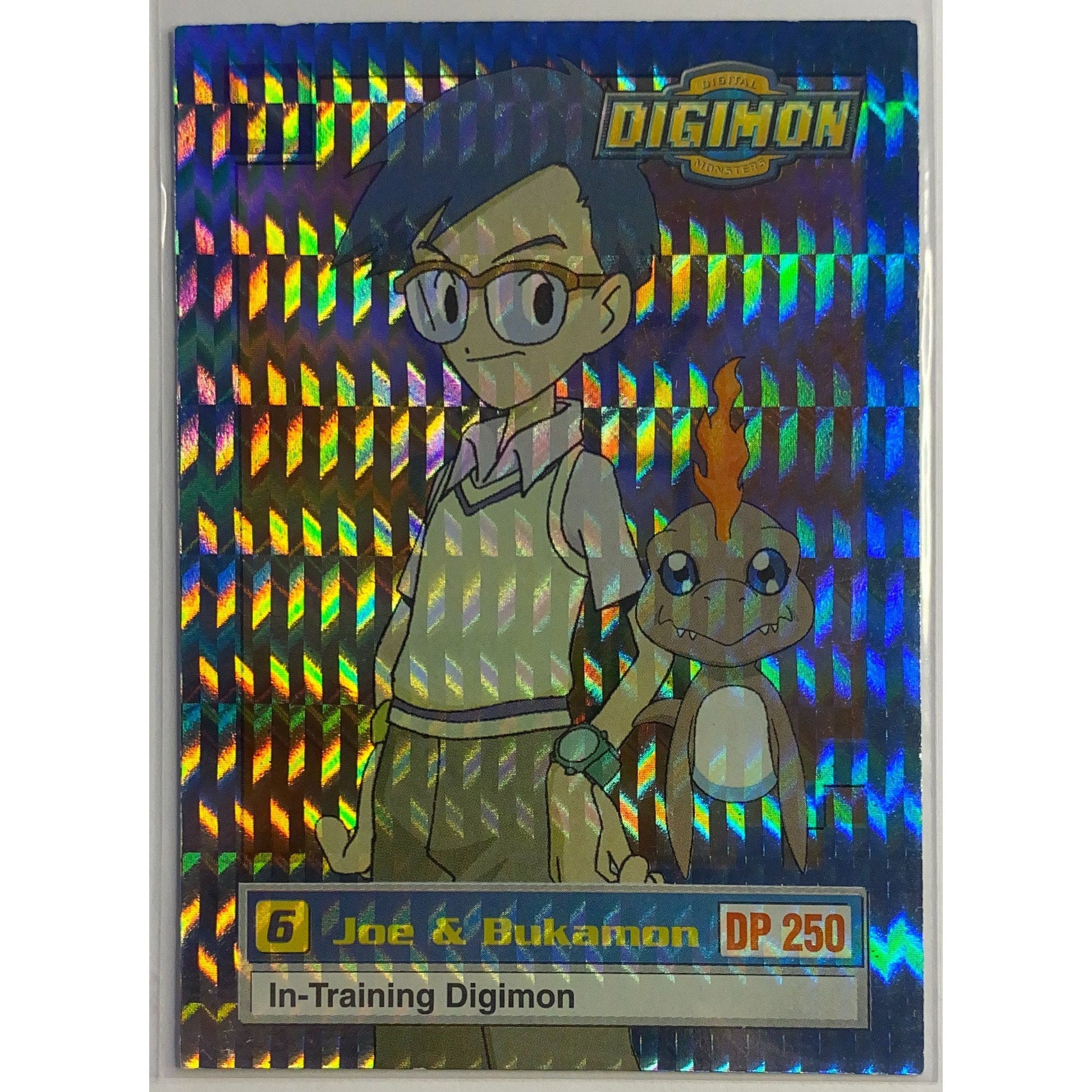  1999 Digimon Joe & Bukamon Holo Prizm 9 of 34  Local Legends Cards & Collectibles