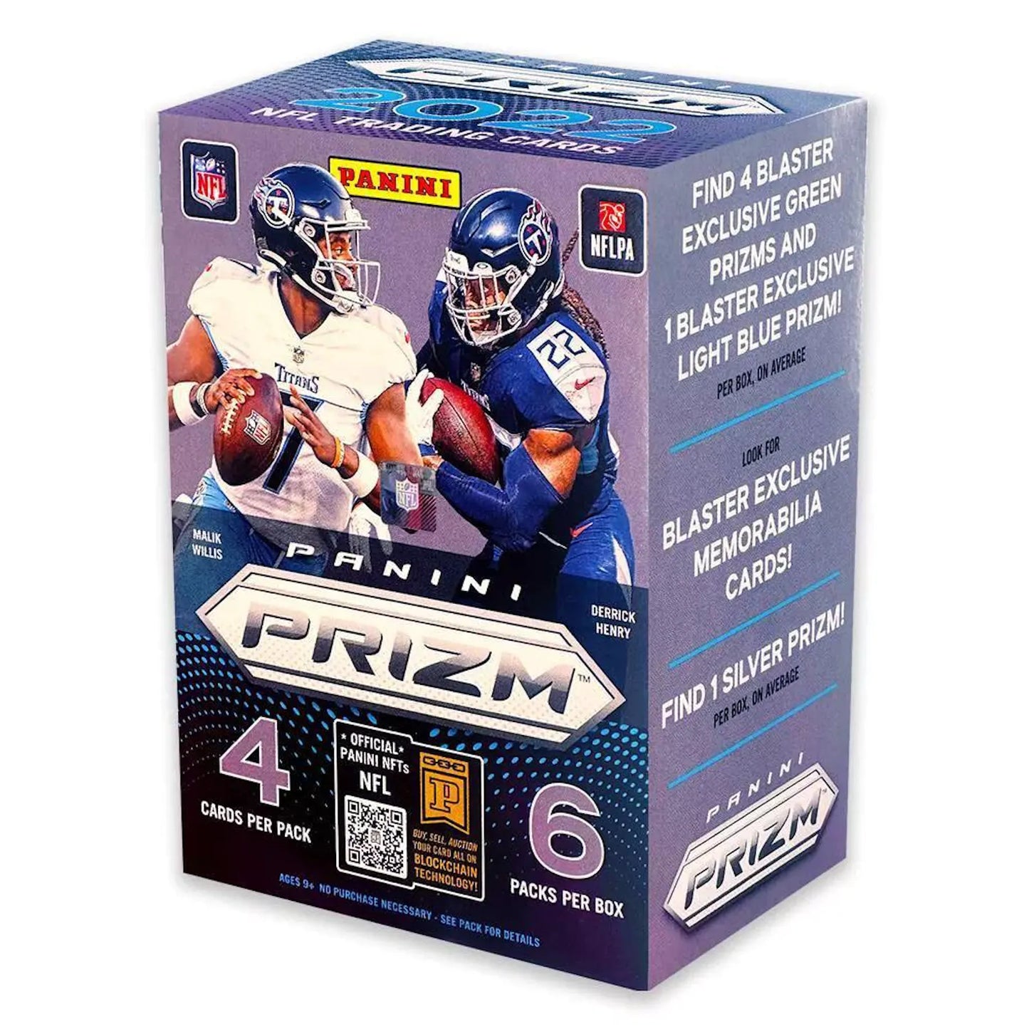 2022 Panini Prizm NFL Football Blaster Box