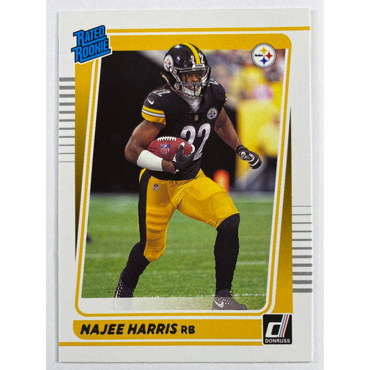 2021 Donruss Najee Harris Rated Rookie